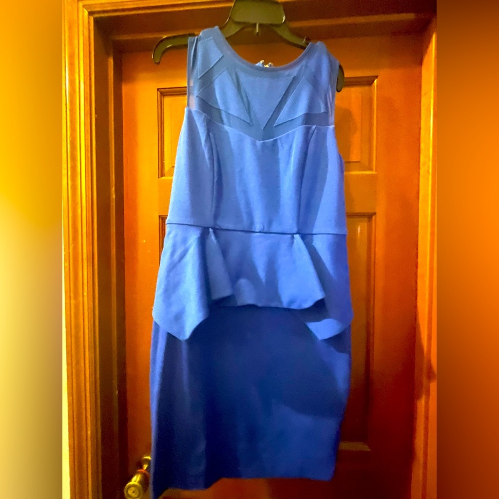 Thalia Sodi Boue Cocktail dress with mesh inserts